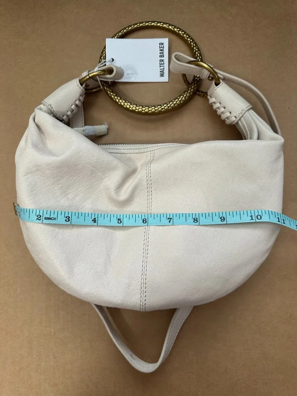 Brand New with Tags Walter Baker Jane Small Hobo Handbag – in Color: Oyste
